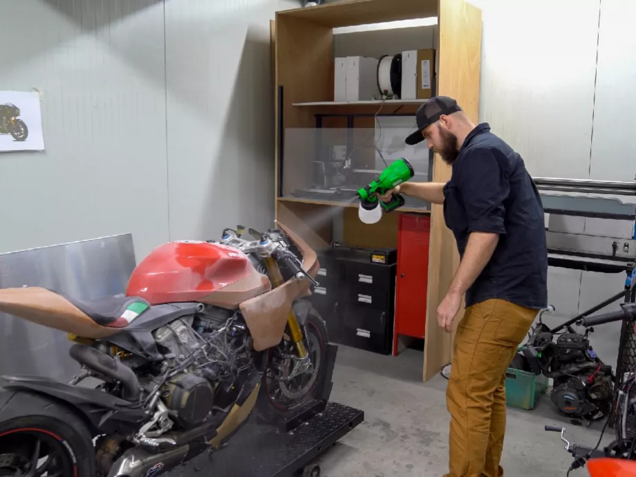 A szkenner spray megkönnyíti az agyagmodellek digitalizálását