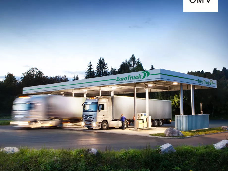 EuroTruck töltőállomás nyílt Hegyeshalomnál