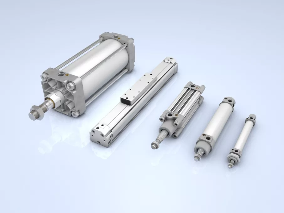 Optimálisan beállított pneumatikus csillapítás