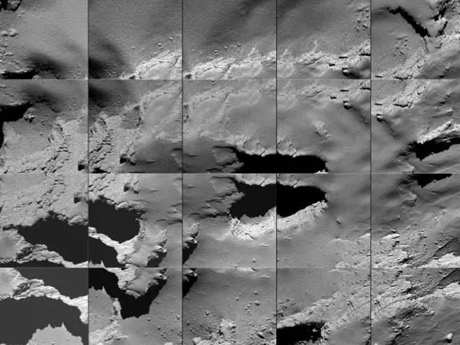 A Rosetta letette a lantot