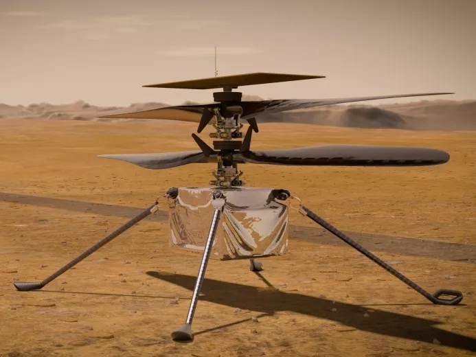 Az űrben szívott magába energiát a NASA helikoptere