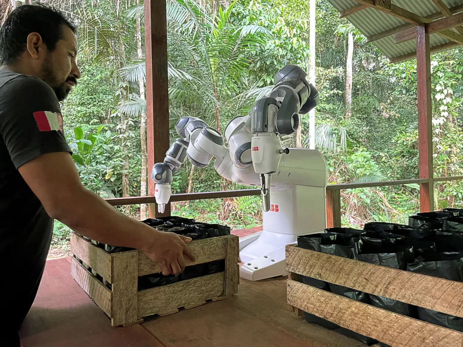 A világ legtávolabbról vezérelt robotja automatizálja Amazónia újraerdősítését