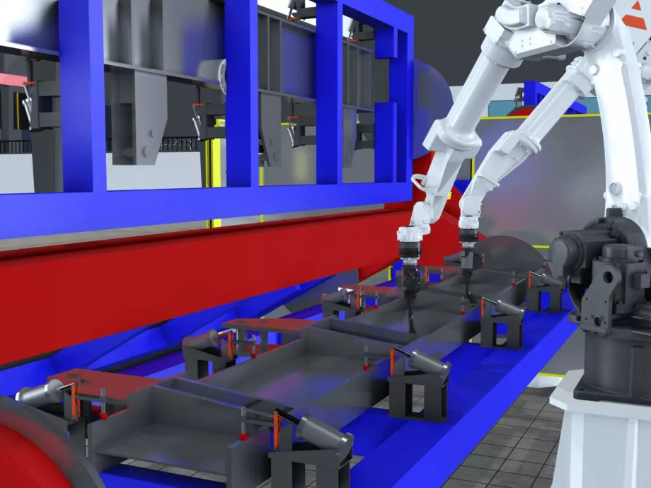 A BENTELER a Visual Components segítségével mutatja be a jövő gyártástechnológiáját