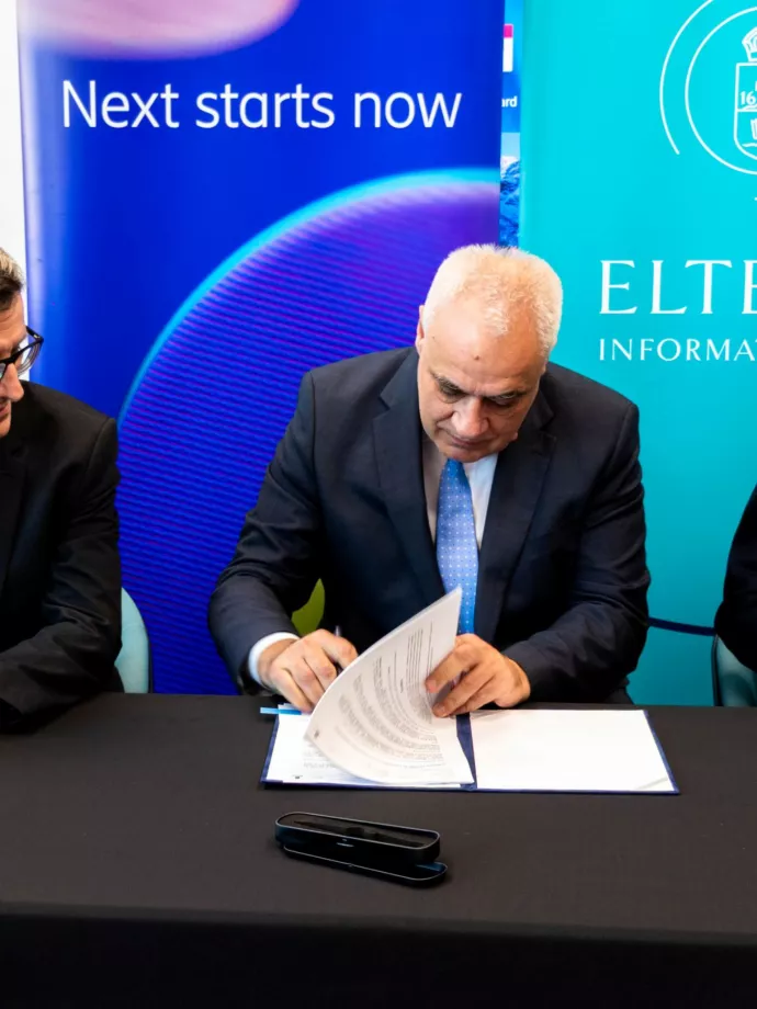 Új keretmegállapodással folytatódik az ELTE és az Ericsson két évtizedes kutatási együttműködése