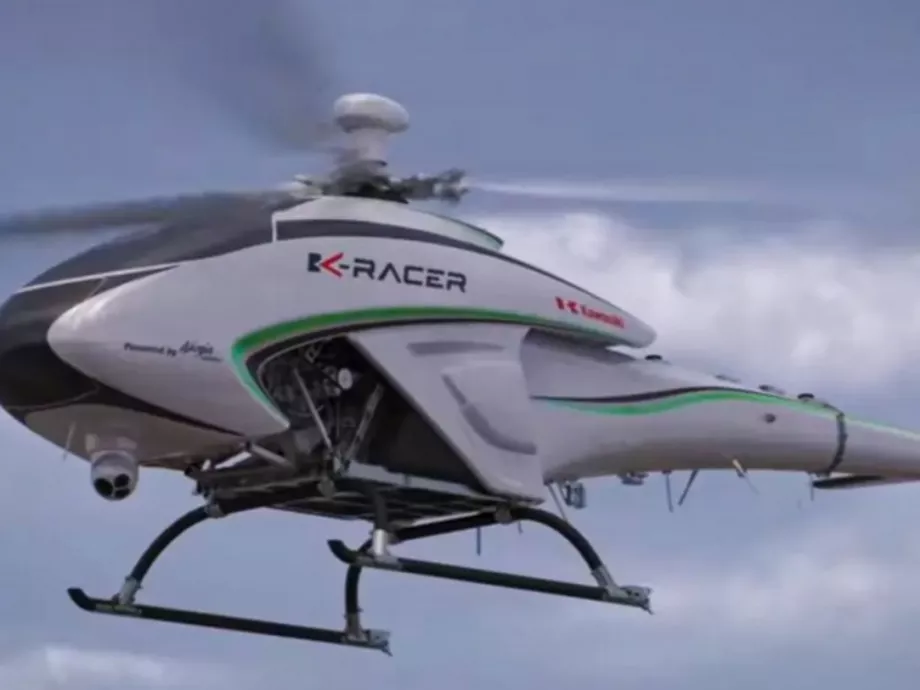 Kisautó méretű drónhelikopter a Kawasakitól