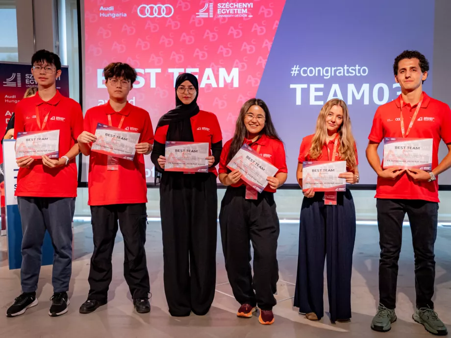 Nemzetközi csapatok dolgoztak valós ipari kihíváson az idei Audi Development Campen