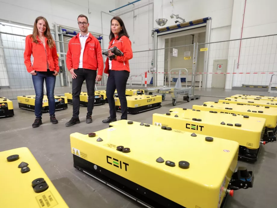 Önjáró robotok szigorú megfigyelés alatt az Audi Hungariánál