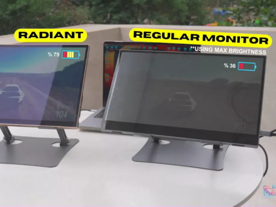 Hordozható monitor fényérzékenyeknek